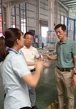 Tianjin Chuangju Technology Co., LTD visited in AITE Mass transfer