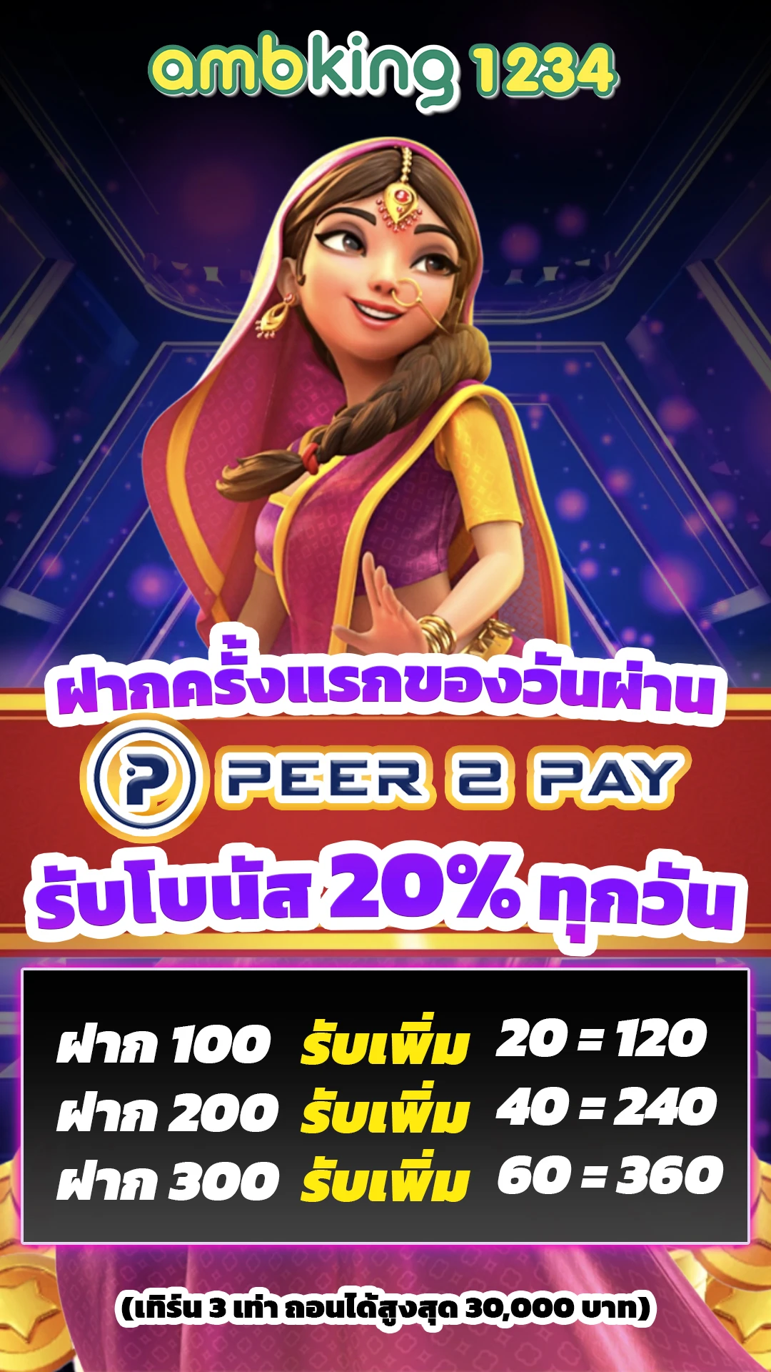 แทงหวย100 - แบนเนอร์โปรโมชั่น