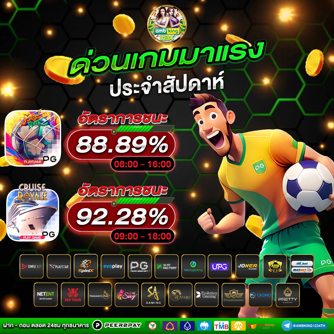 เล่นสล็อตเวลาไหนแตกดี - แบนเนอร์โปรโมชั่น