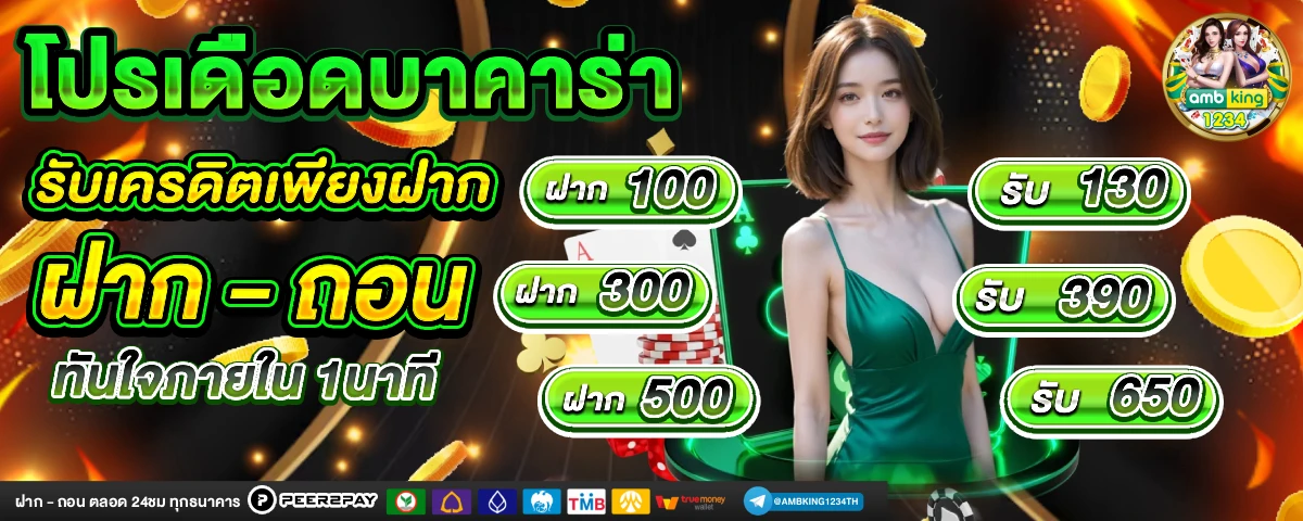 สล็อตแตกวันนี้ - แบนเนอร์โปรโมชั่น