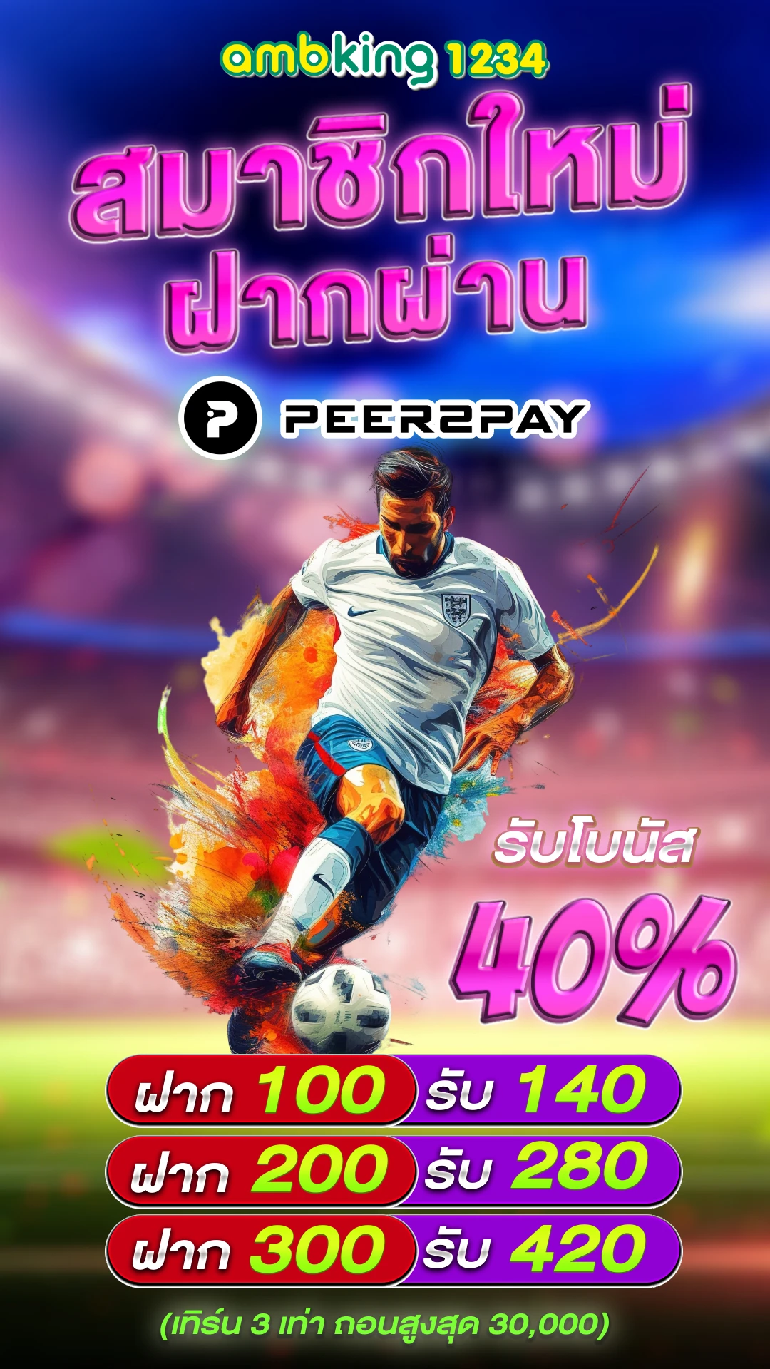 เครดิตฟรี ทรูวอเลท - แบนเนอร์โปรโมชั่น