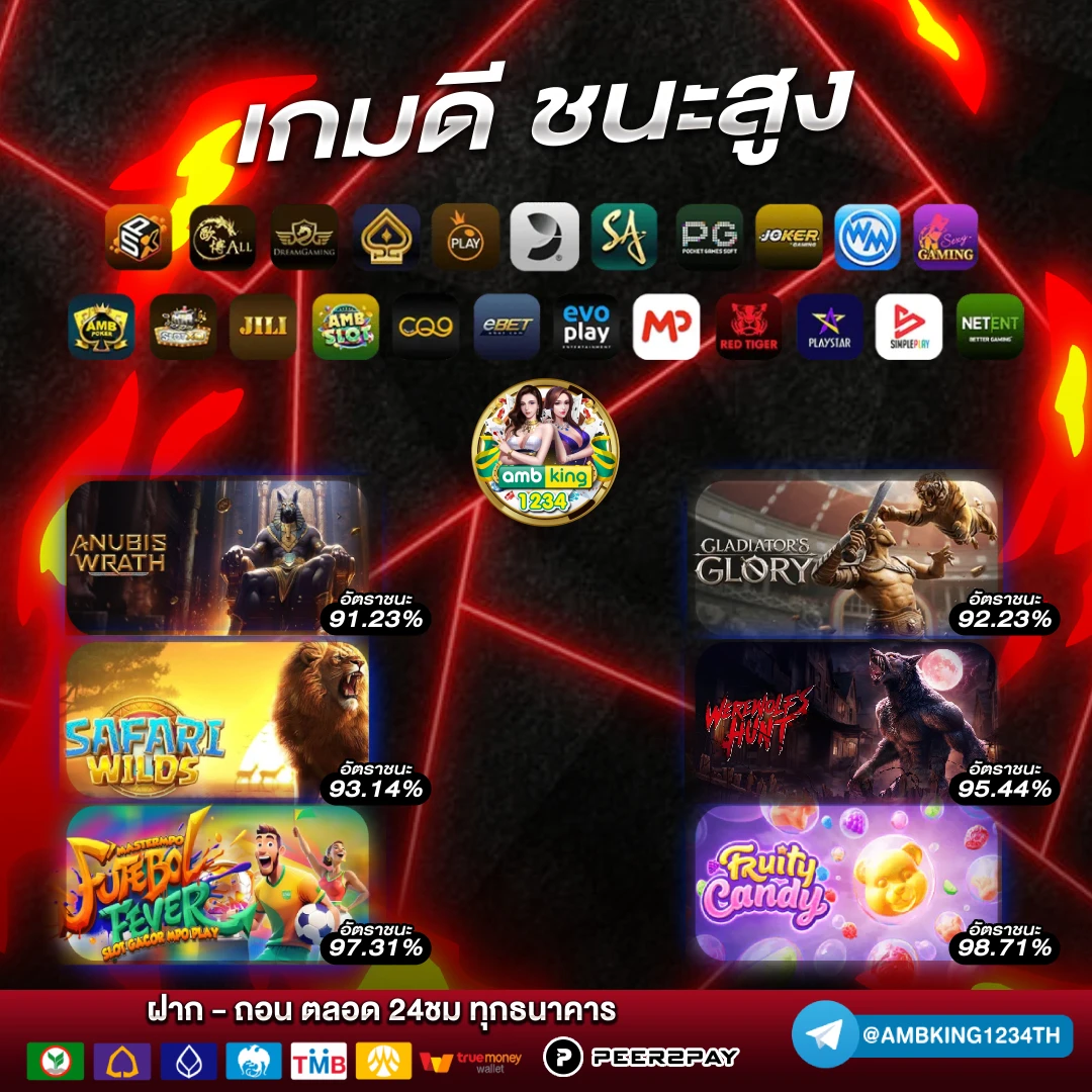 เกม สล็อต ใหม่ ล่าสุด - แบนเนอร์โปรโมชั่น