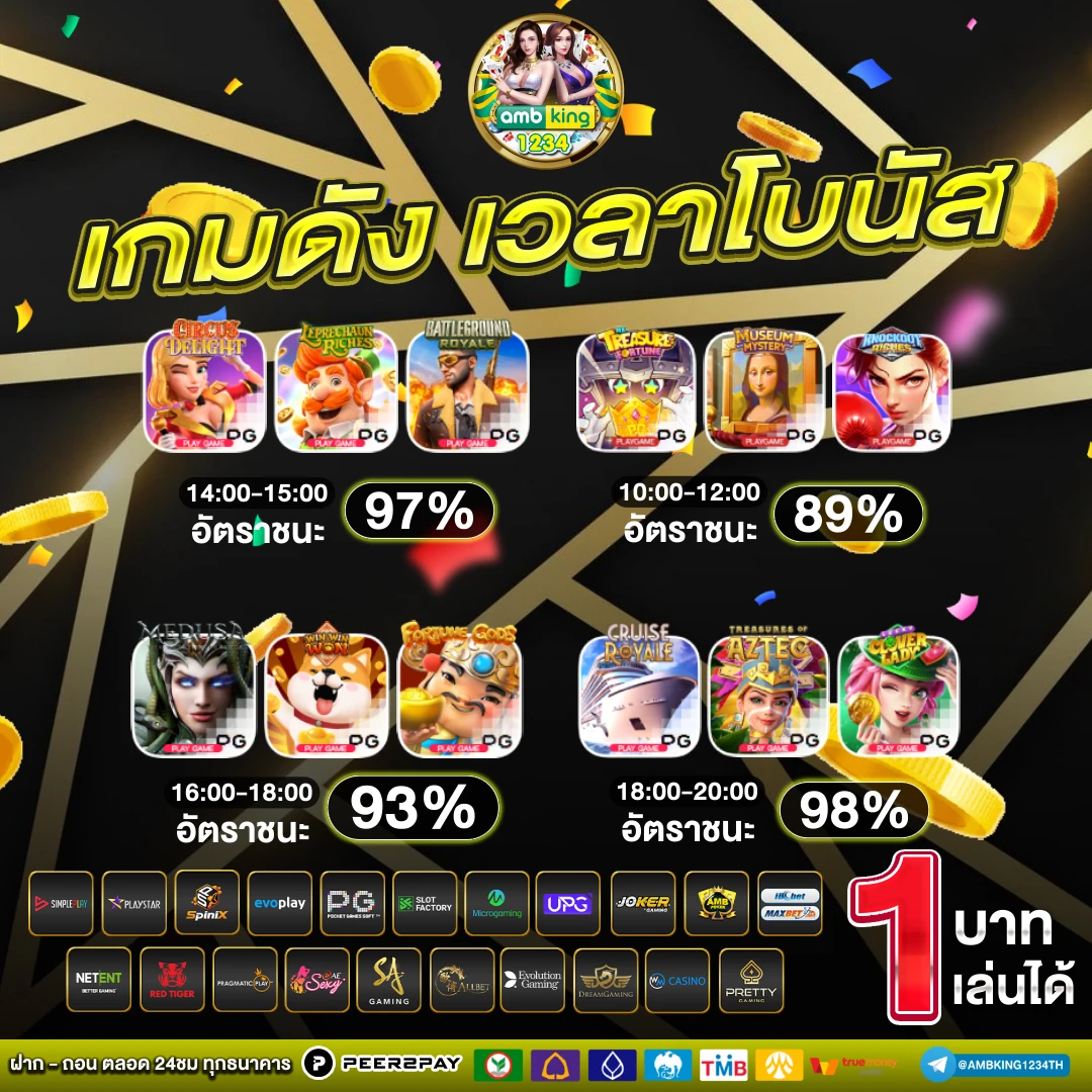 เว็บสล็อต ดีที่สุด - แบนเนอร์โปรโมชั่น